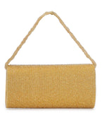 Golden Stone Studded Clutch