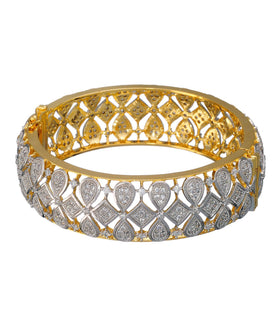 White Stone Studded Bangle