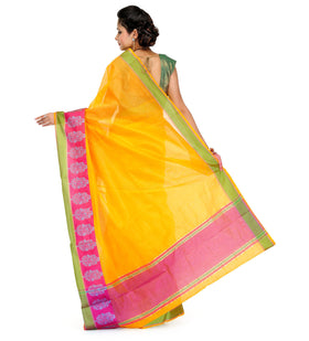 Golden Supernet Banarasi Saree