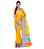 Golden Supernet Banarasi Saree