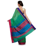 Green Supernet Banarasi Saree