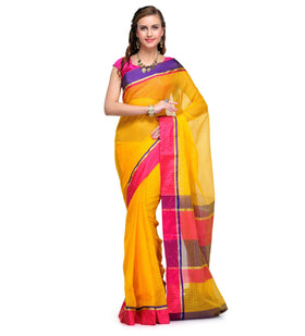 Golden Supernet Banarasi Saree