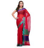 Maroon Supernet Banarasi Saree