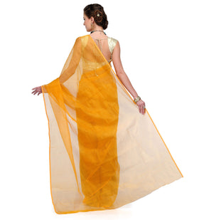 Golden Tissue Banarasi Saree