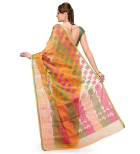 Golden Kota Cotton Banarasi Saree