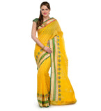 Golden Supernet Banarasi Saree