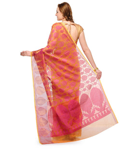 Golden Kota Cotton Banarasi Saree