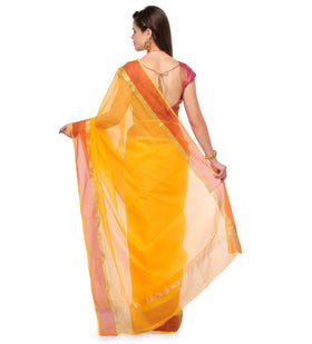 Golden Kota Cotton Banarasi Saree