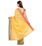 Golden Supernet Banarasi Saree