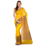 Golden Supernet Banarasi Saree