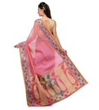 Mauve Supernet Banarasi Saree