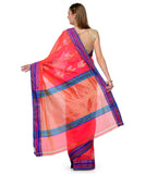 Hot Pink Silk Banarasi Saree