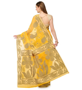 Gold Supernet Banarasi Saree