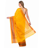 Gold Chanderi Cotton Banarasi Saree