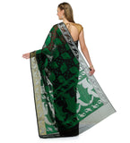 Black Supernet Banarasi Saree