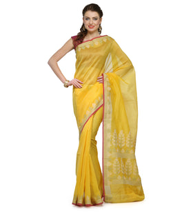 Golden Supernet Banarasi Saree