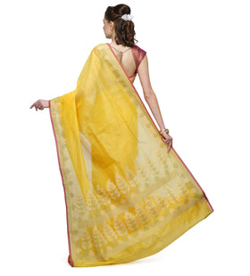 Golden Supernet Banarasi Saree