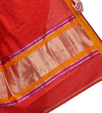 Maroon Katan Banarsi Handloom Silk Saree