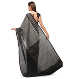 Gray Cotton Orissa Handloom Ikat Saree