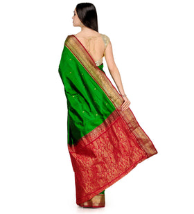 Green Silk Kanjeevaram Saree