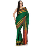 Green Zari Woven Art Silk Saree