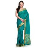 Green Zari Woven Art Silk Saree