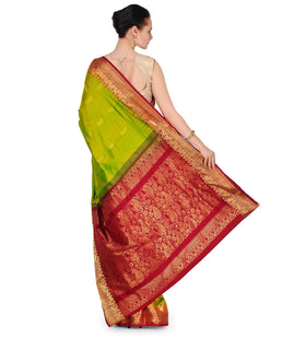 Green Silk Kanjeevaram Saree