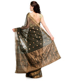 Green Zari Woven Cotton Silk Saree