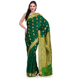 Green Zari Woven Art Silk Saree