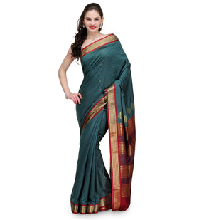 Grey Bomkai Art Silk Saree