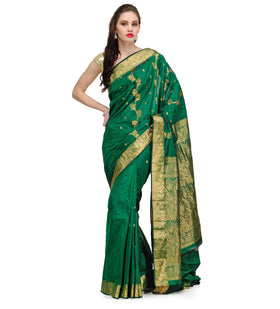 Green Silk Kanjeevaram Saree