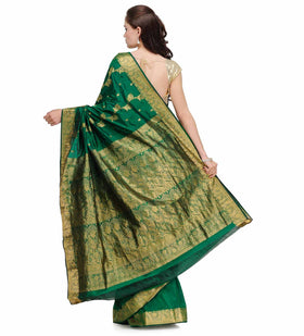 Green Silk Kanjeevaram Saree