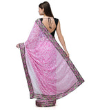 Pink Shaded Brasso Saree