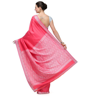 Rose Resham Woven Art Silk Saree