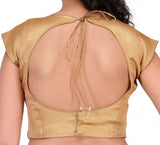 Copper Brocade Readymade Blouse