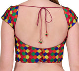 Multi Color Brocade Readymade Blouse